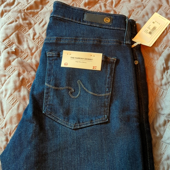 Ag Adriano Goldschmied Denim - NWT AG The Farrah Highrise skinny jean size 27